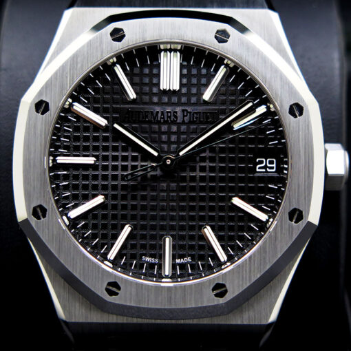 Audemars Piguet 15510ST Royal Oak with Black Dial - Image 3
