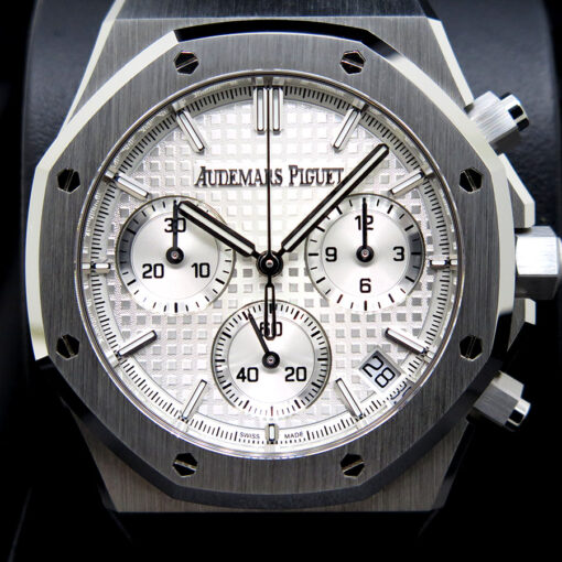 Audemars Piguet 26240ST Royal Oak Chronograph with Silver Dial - Image 3