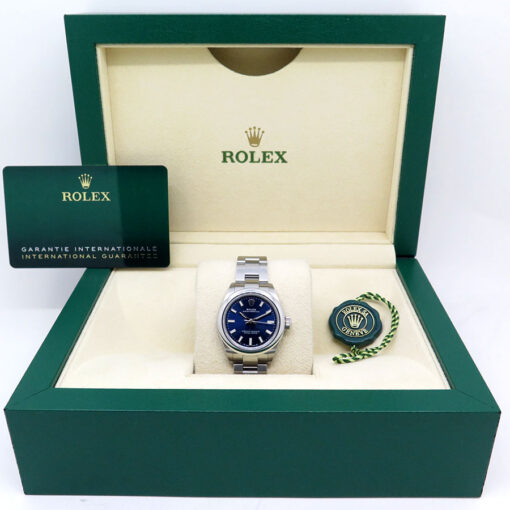 Rolex 276200 Oyster Perpetual with Blue Dial - Image 2
