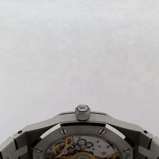 Audemars Piguet 16202ST Royal Oak "Jumbo" Ultra Thin with Blue Dial - Image 5