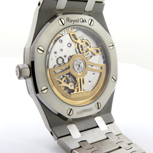 Audemars Piguet 16202ST Royal Oak "Jumbo" Ultra Thin with Blue Dial - Image 4