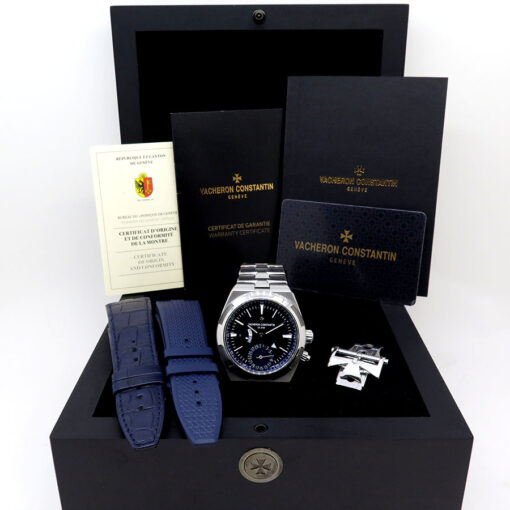 Vacheron Constantin 7900V Overseas Dual Time with Blue Dial - Image 2
