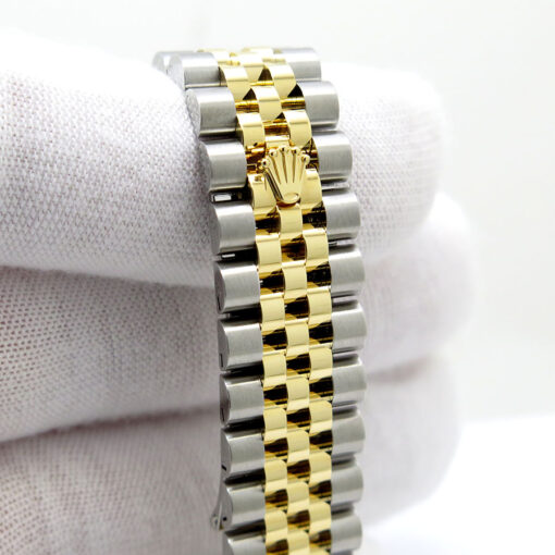 Rolex 278273 Datejust 18K/SS with Champagne Stick Dial on Jubilee - Image 7