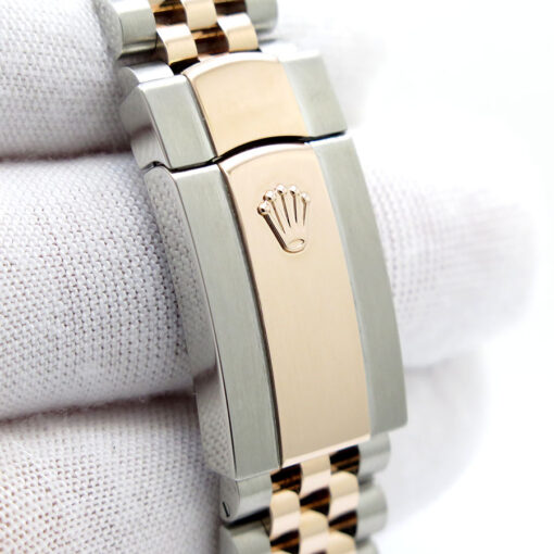 Rolex 126331 Datejust 41 18K/SS with Chocolate Diamond Dial on Jubilee - Image 8