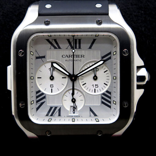 Cartier WSSA0017 Santos de Cartier Chronograph ADLC - Image 3