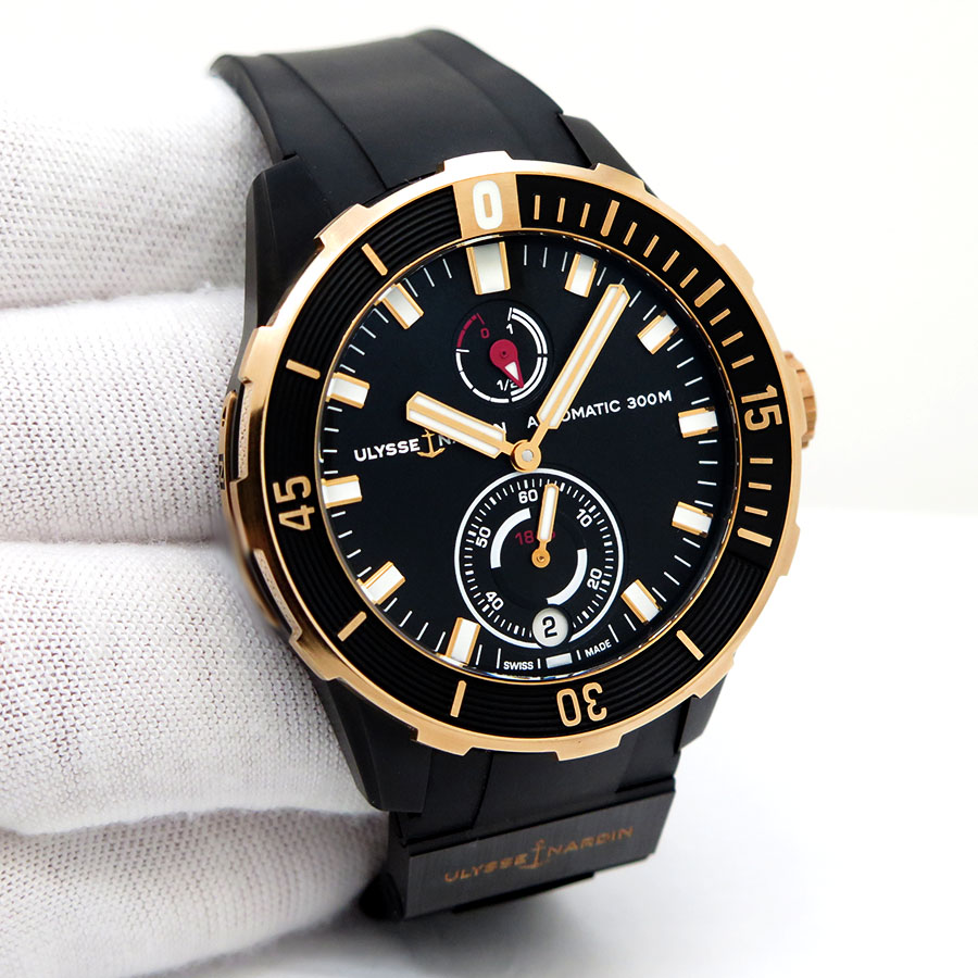 Ulysse Nardin 1185-170-3 Diver 18K/SS