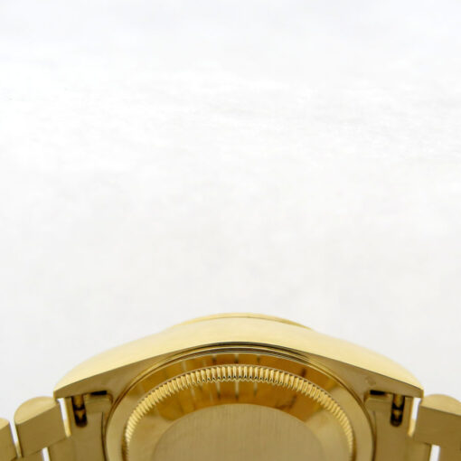 Rolex 18238 Day Date 18K Yellow Gold with Champagne Stick Dial - Image 5