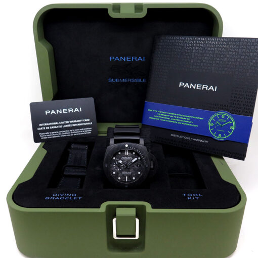 Alternative view of Panerai PAM 979 Submersible Marina Militare Carbotech 47mm
