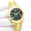 Rolex 228238 Day Date 40 18K Yellow Gold with Ombre Green Roman Dial