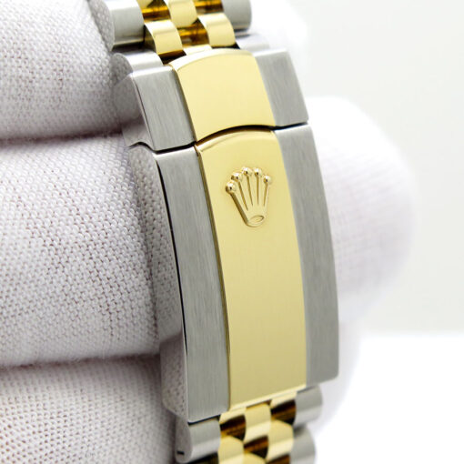 Rolex 126333 Datejust 41 18K/SS with Champagne Stick Dial on Jubilee - Image 7