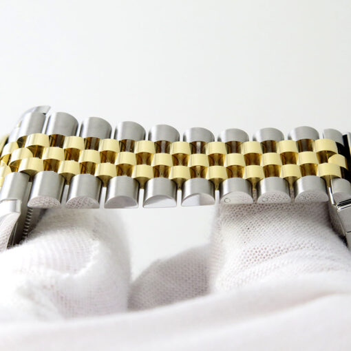 Rolex 126333 Datejust 41 18K/SS with Champagne Stick Dial on Jubilee - Image 8
