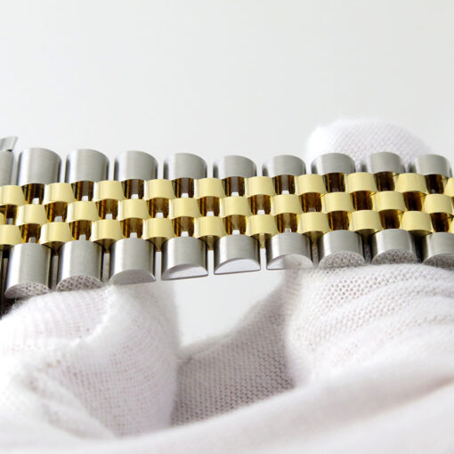 Rolex 126333 Datejust 41 18K/SS with Champagne Stick Dial on Jubilee - Image 6
