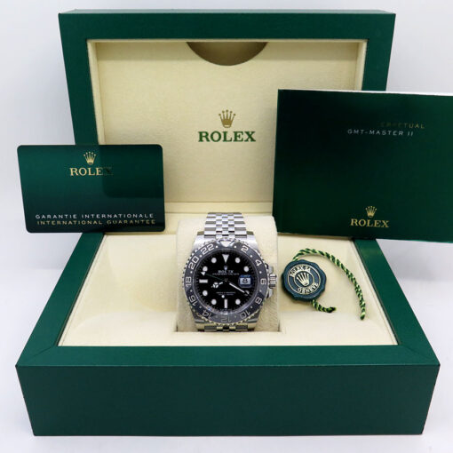 Rolex 126710GRNR GMT Master II on Jubilee - Image 2