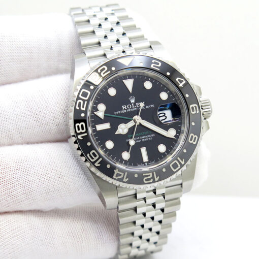 Rolex 126710GRNR GMT Master II on Jubilee