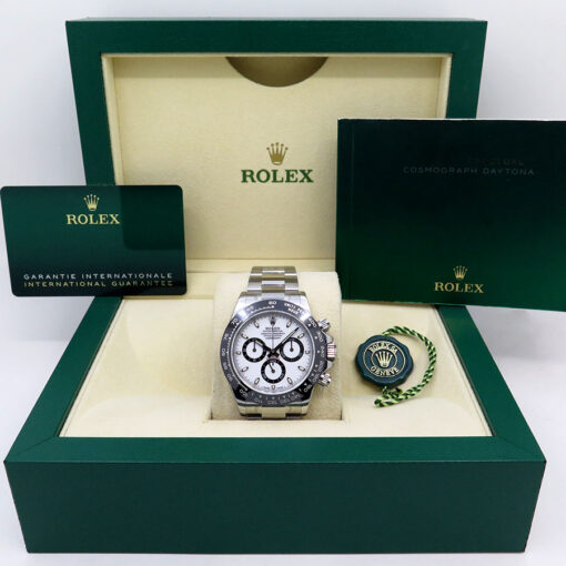 Rolex 116500LN Cosmograph Daytona with White Dial (New Old Stock) - Image 2