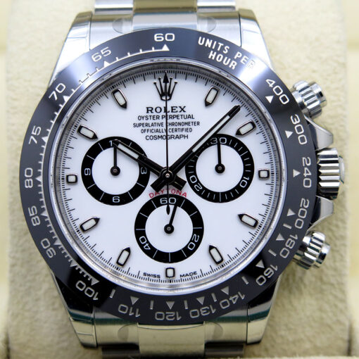 Rolex 116500LN Cosmograph Daytona with White Dial (New Old Stock) - Image 3