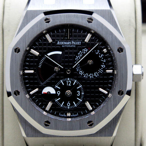 Audemars Piguet 26120ST Royal Oak Dual Time with Black Dial - Image 3