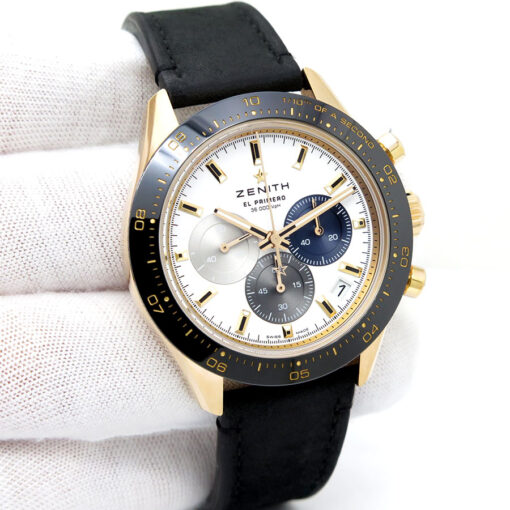 Zenith Chronomaster Sport 18k Rose Gold with White Dial
