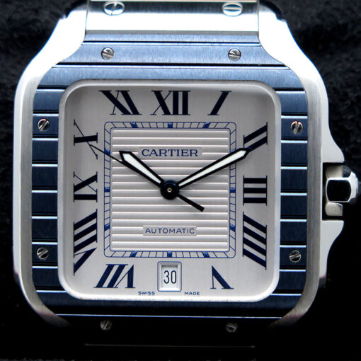 Cartier WSSA0047 Santos de Cartier Large Blue PVD - Image 3