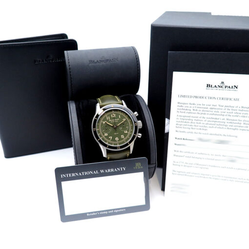 Blancpain Air Command Flyback Chronograph Limited Edition Green - Image 2