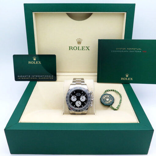 Rolex 126529LN Cosmograph Daytona Le Mans 18K White Gold (New Old Stock) - Image 2