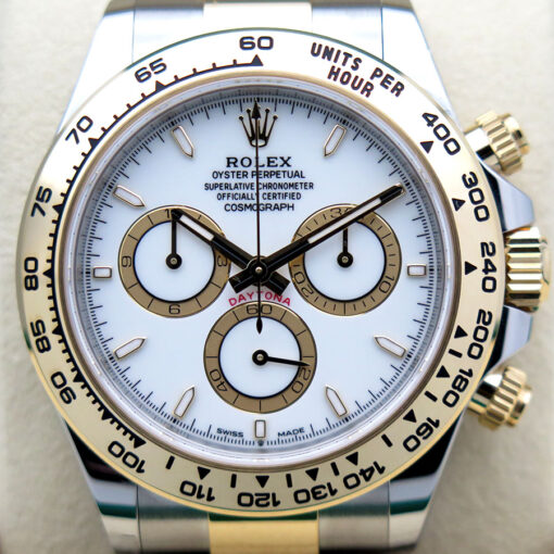 Rolex 126503 Cosmograph Daytona 18K/SS with White Dial - Image 3