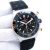 Breitling UB0136 Super Chronomat B01 Chronograph 18K/SS with Black Dial