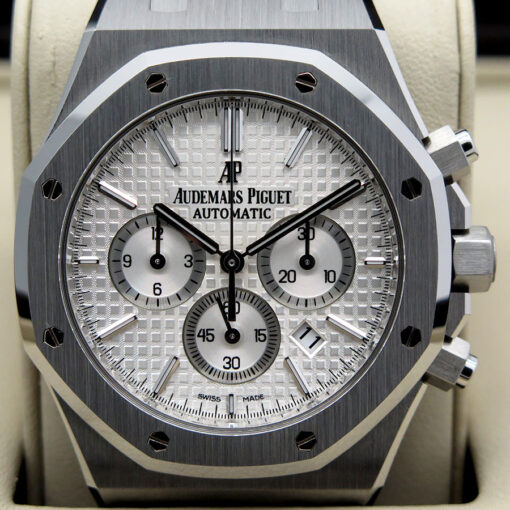 Audemars Piguet 26320ST Royal Oak Chronograph with Silver Dial - Image 3