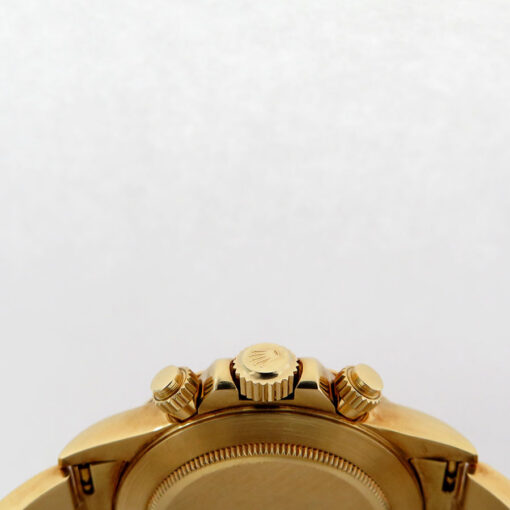 Rolex 16528 Zenith Daytona 18K Yellow Gold with Black Dial - Image 4