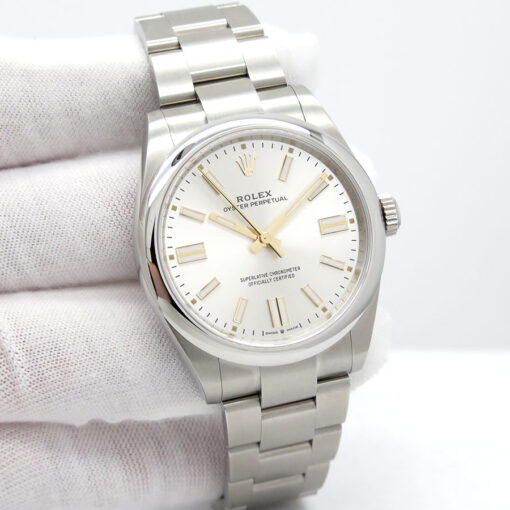 Rolex 134300 Oyster Perpetual 41 with Silver Dial (New Model)