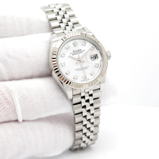 Rolex 279174 Datejust with Mother of Pearl Diamond Dial on Jubilee