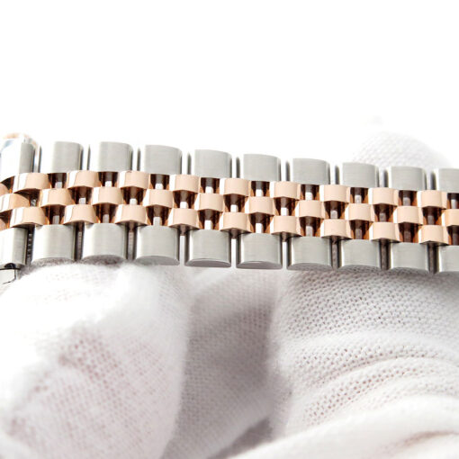 Rolex 279171 Datejust 18K/SS with Mother of Pearl Diamond Dial on Jubilee - Image 8
