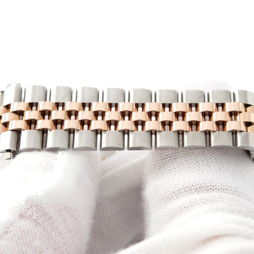 Rolex 279171 Datejust 18K/SS with Mother of Pearl Diamond Dial on Jubilee - Image 6
