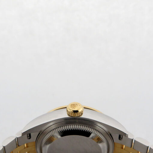 Rolex 279383RBR Datejust 18K/SS Champagne Roman Dial Diamond Bezel on Jubilee - Image 4