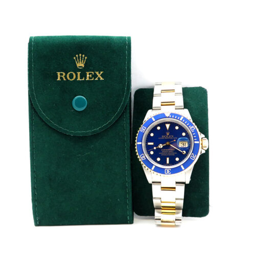 Rolex 16613LB Submariner 18K/SS with Blue Dial - Image 2
