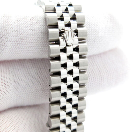 Rolex 278274 Datejust with Blue Floral Motif Diamond Dial on Jubilee - Image 7