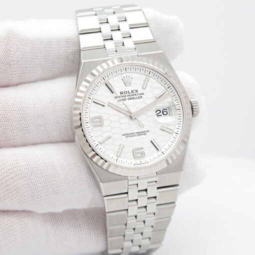 Rolex 127334 Land-Dweller 40 with White Dial (New Model)
