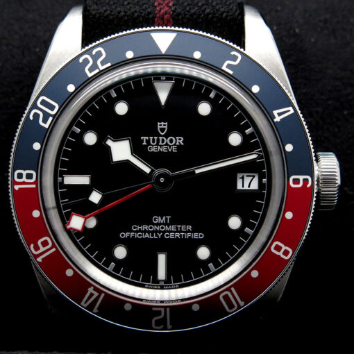 Tudor 79830RB Black Bay GMT with Red/Blue Bezel on NATO - Image 3