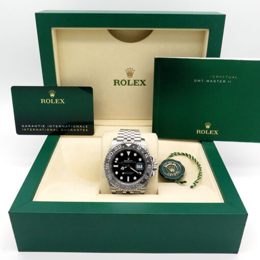 Rolex 126710GRNR GMT Master II on Jubilee - Image 2