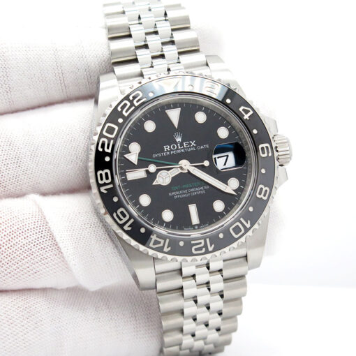 Rolex 126710GRNR GMT Master II on Jubilee