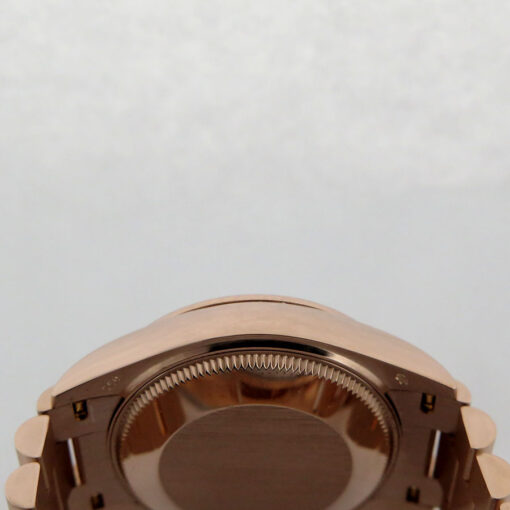 Rolex 278275 Datejust 18K Rose Gold with Mother of Pearl Diamond Dial on President - Image 6