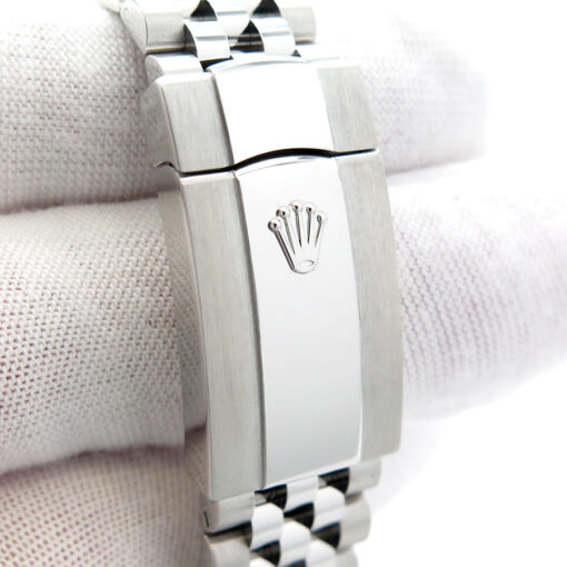 Rolex 126234 Datejust with Mint Green Dial on Jubilee - Image 7