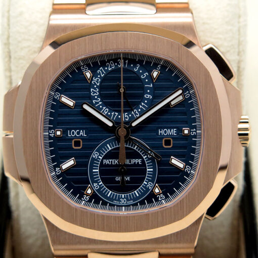 Patek Philippe 5990/1R Nautilus Travel Time Chronograph - Image 3