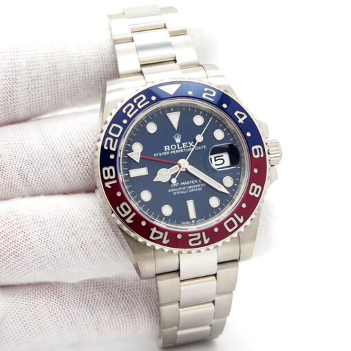 Rolex 126719BLRO GMT Master II with Blue Dial