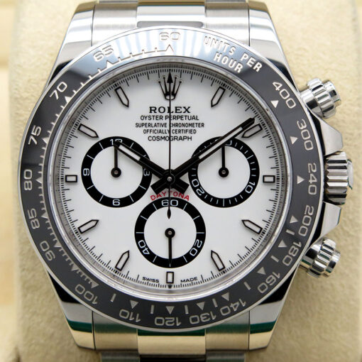 Rolex 126500LN Cosmograph Daytona with White Dial - Image 3