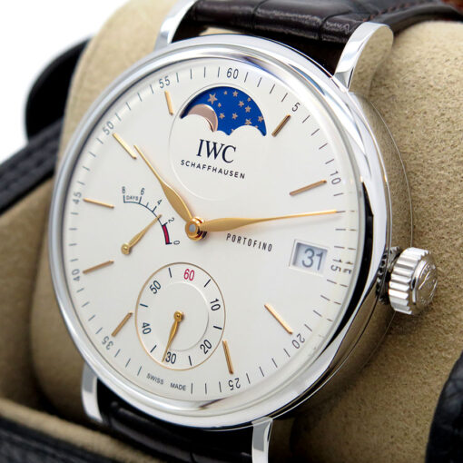 IWC IW516401 Portofino Hand-Wound Eight Days Moonphase - Image 4
