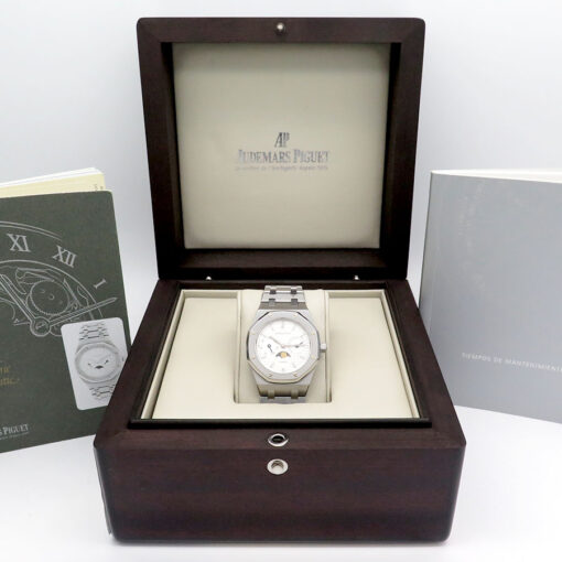 Alternative view of Audemars Piguet 25594ST Royal Oak Day & Date Moonphase