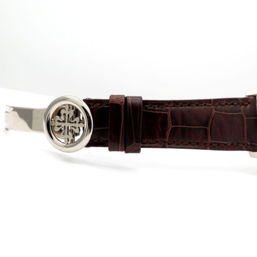 Patek Philippe 5320G Perpetual Calendar Automatic 18K White Gold with Ivory Dial - Image 7