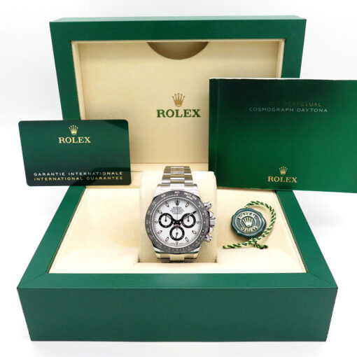 Rolex 116500LN Cosmograph Daytona with White Dial - Image 2