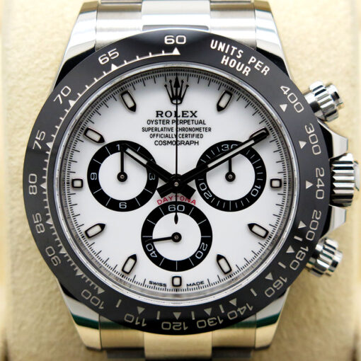 Rolex 116500LN Cosmograph Daytona with White Dial - Image 3